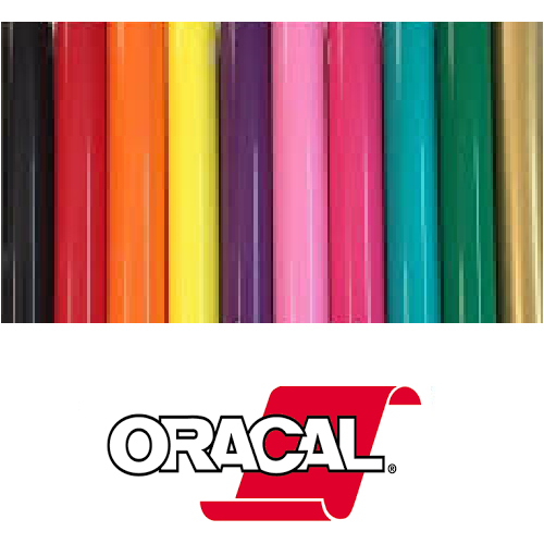 12x12 Oracal 651 Adhesive Vinyl - Matte Black