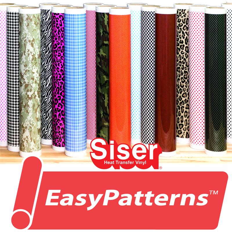 Siser EasyPatterns HTV Patterned 18 By The Roll s 