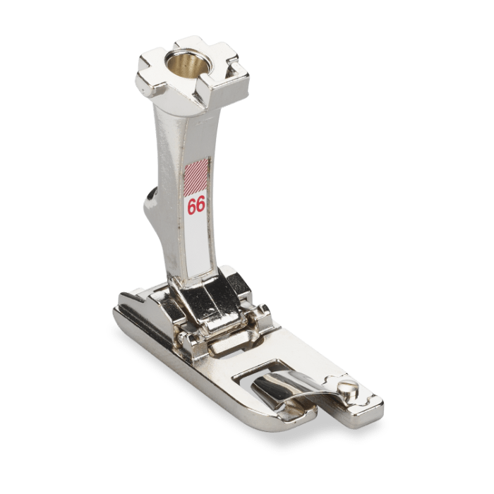 BERNINA #66 6mm ZigZag Hemmer Presser Foot 008485.73.00