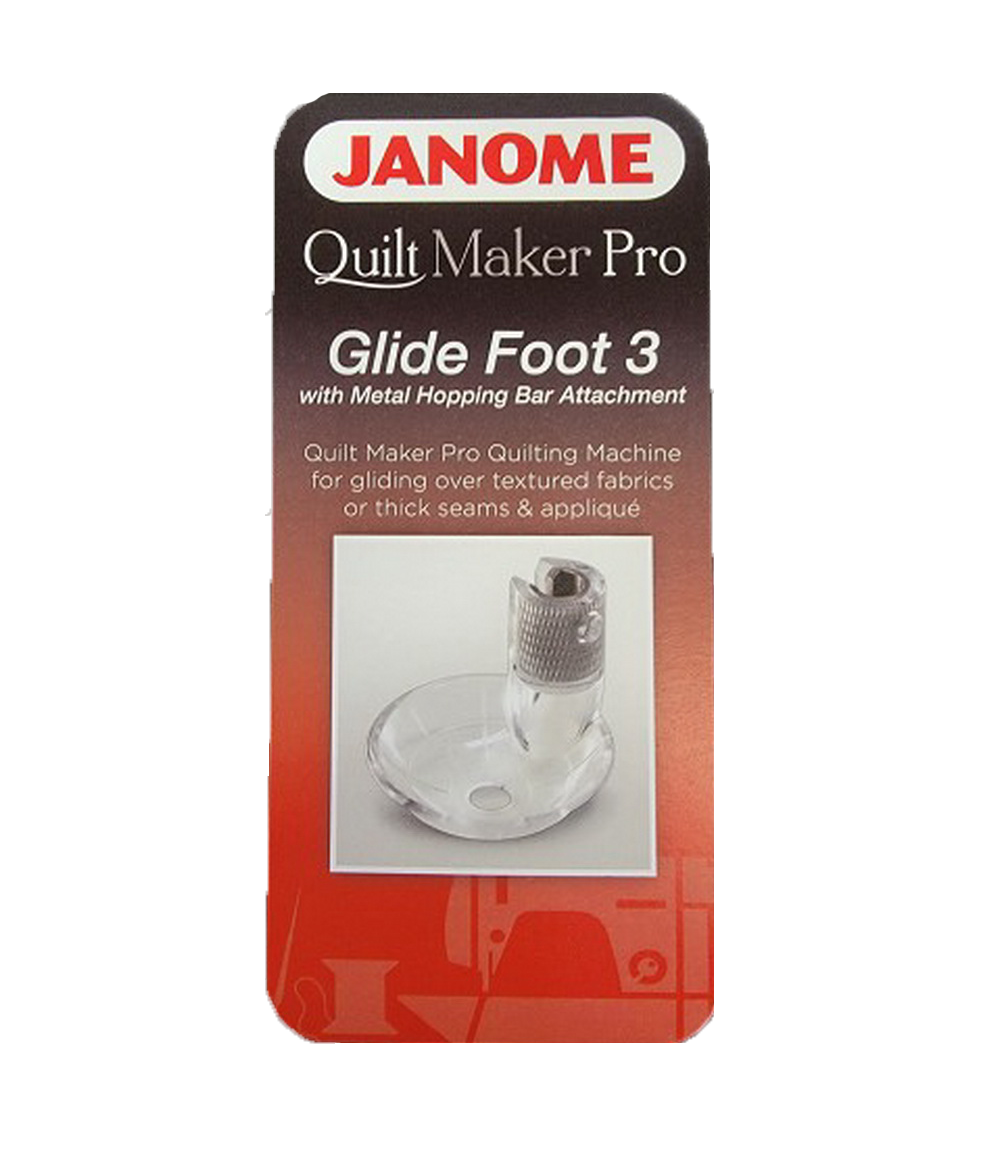 Janome Quilt Maker Pro Glide Foot 3 HG10545‐JA