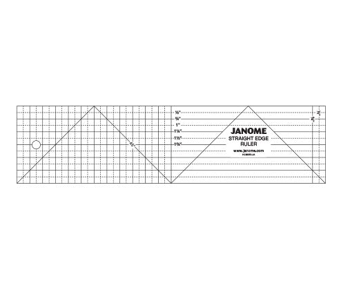 Janome Quilt Maker Pro Straight Ruler 3x12" HG00358‐JA