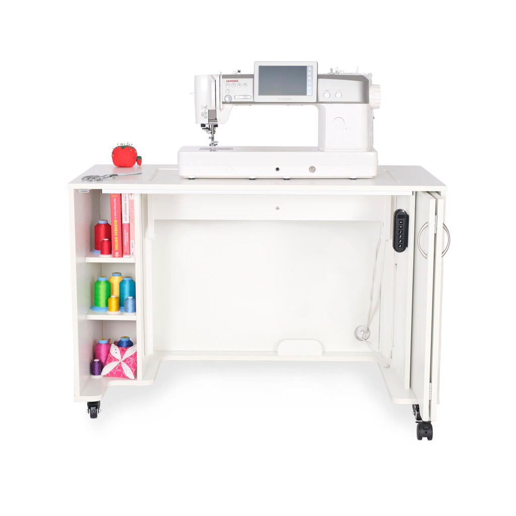 Arrow Sewing MOD Dual Rail Electric Lift Sewing Cabinet