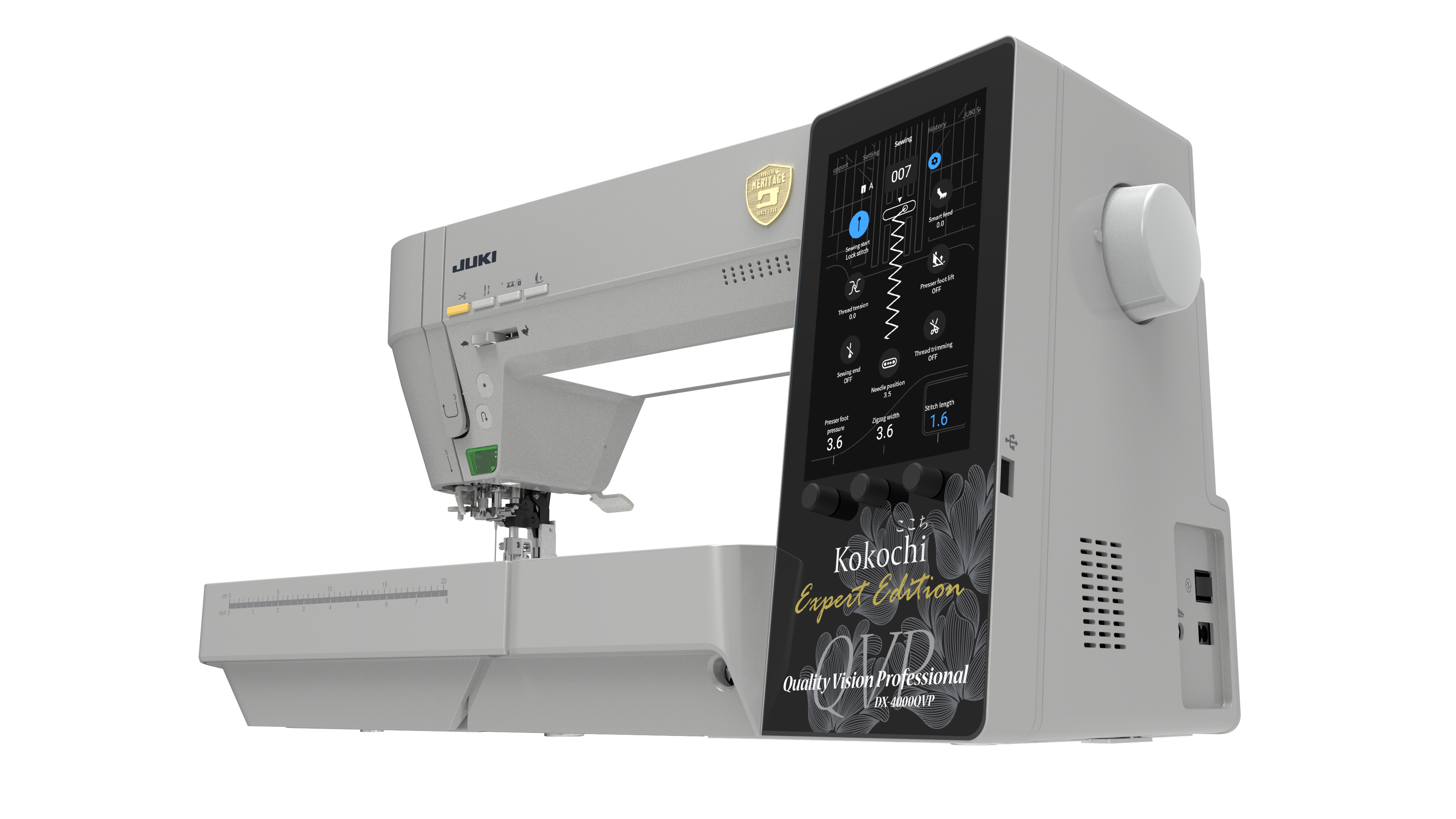 JUKI Kokochi DX-4000QVP Expert Edition Sewing and Quilting Machine