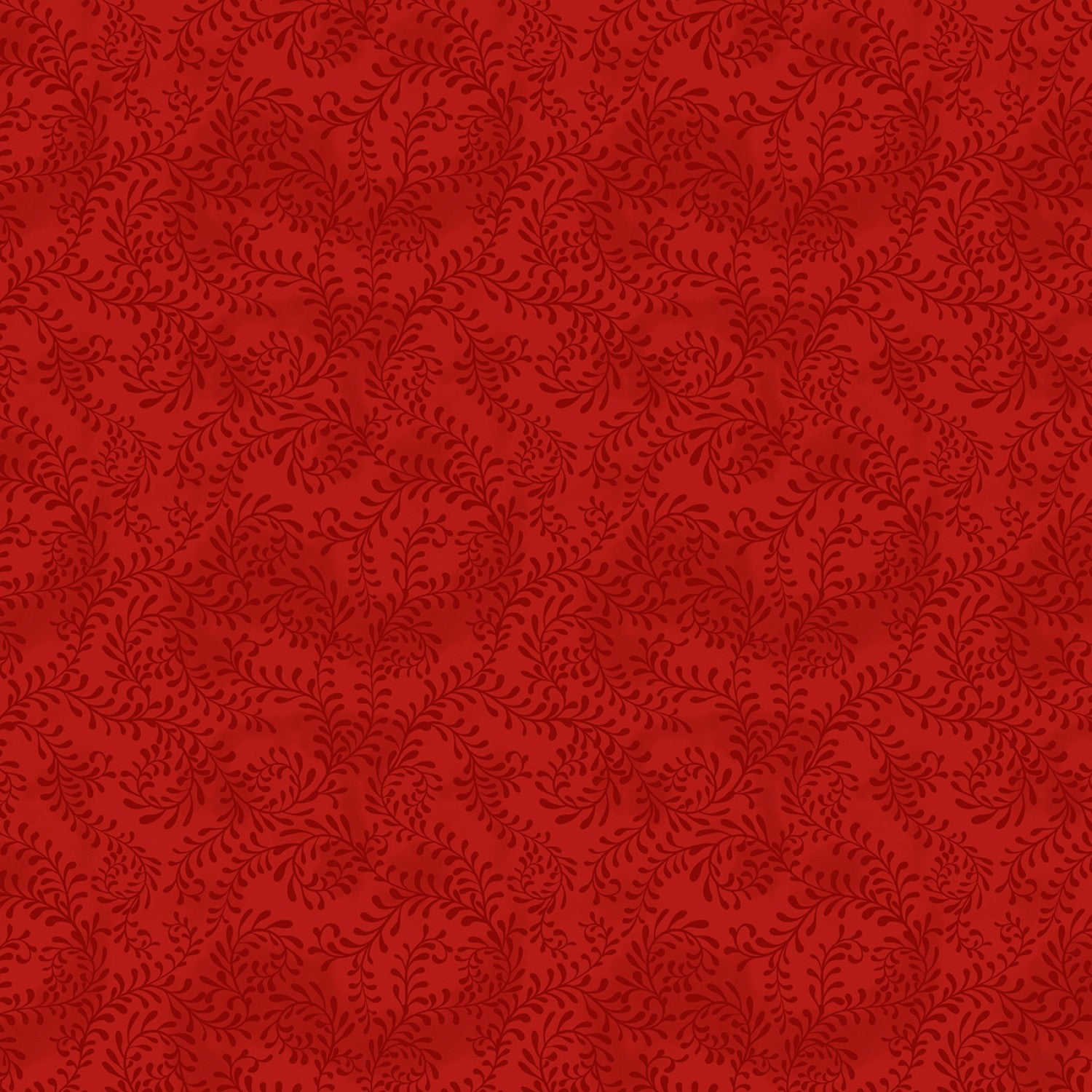 Wilmington Essentials Red Swirling Leaves by the Half Yard 27650-333