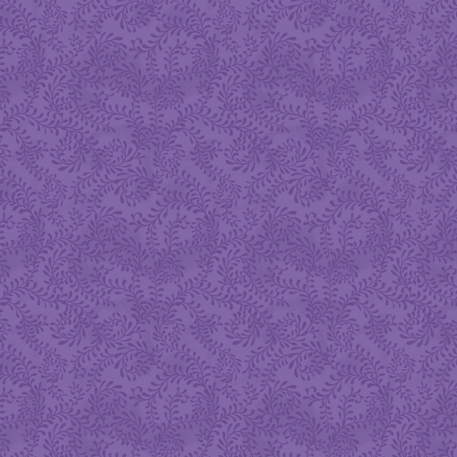 Wilmington Essentials Purple Swirling Leaves by the Half Yard 27650-606