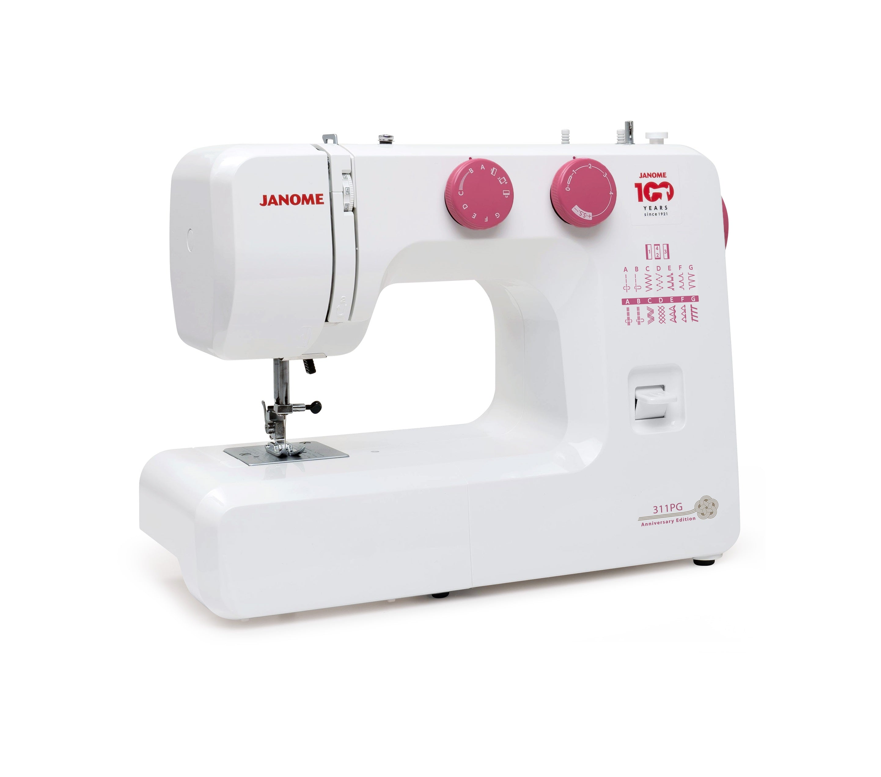 Janome 311PG 100th Anniversary Edition Sewing Machine