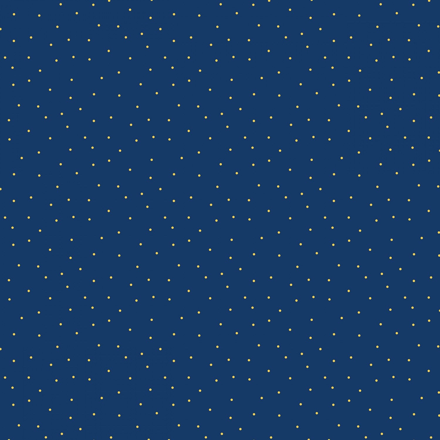 Wilmington Essentials Navy/Gold Pindots by the Half Yard 39131-495