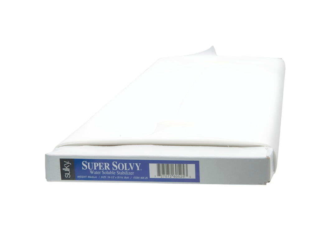 Sulky Super Solvy 20" x 25 yd Bolt Heavier Water Soluble Stabilizer 405-25