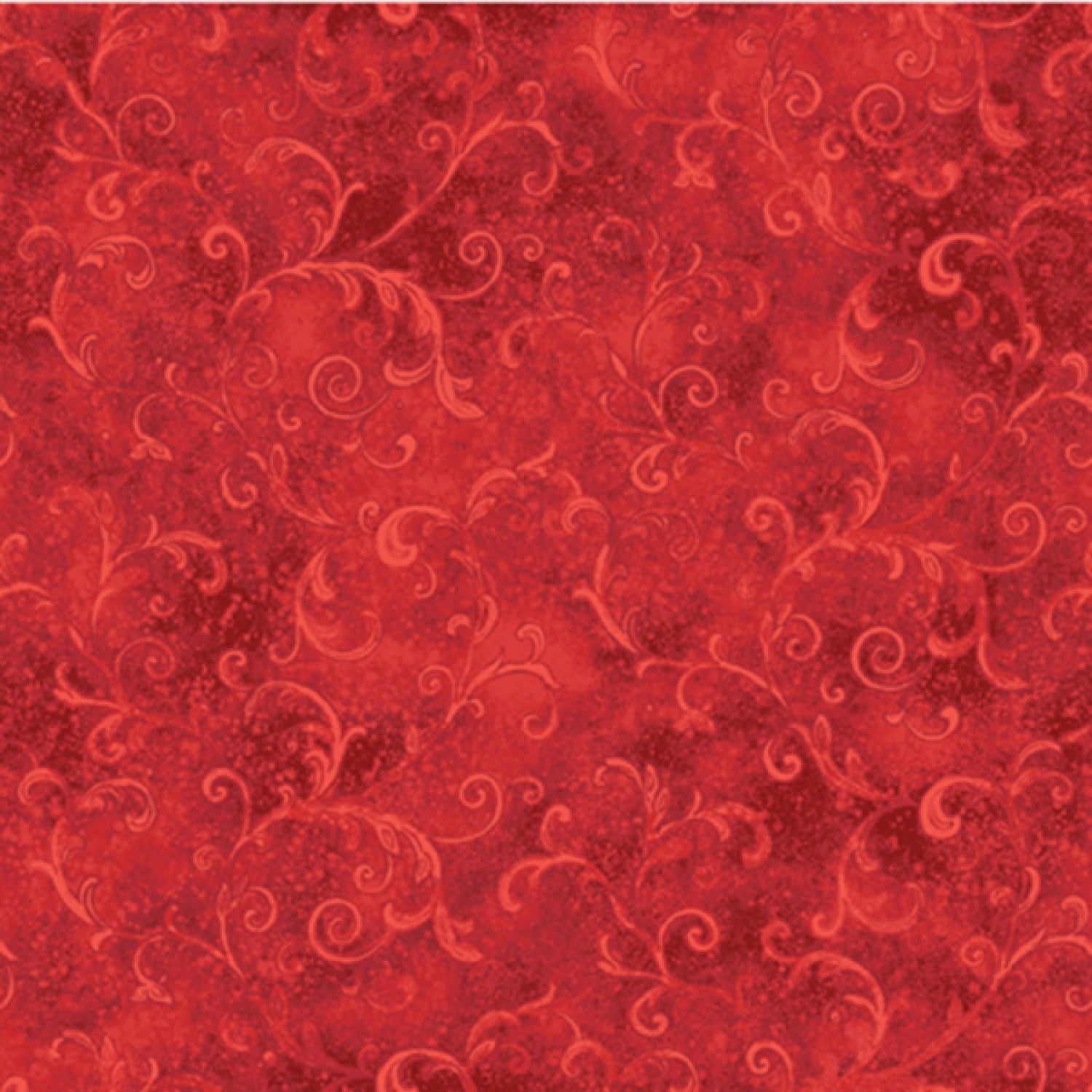 Wilmington Essentials Red Filigree by the Half Yard 42324-333