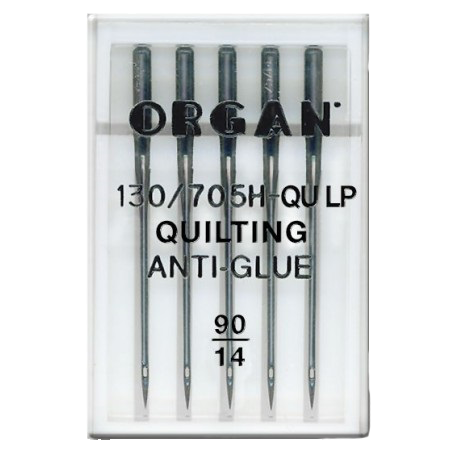 Organ Anti-Glue Quilting Machine Needles 130/705H-LP 5433090