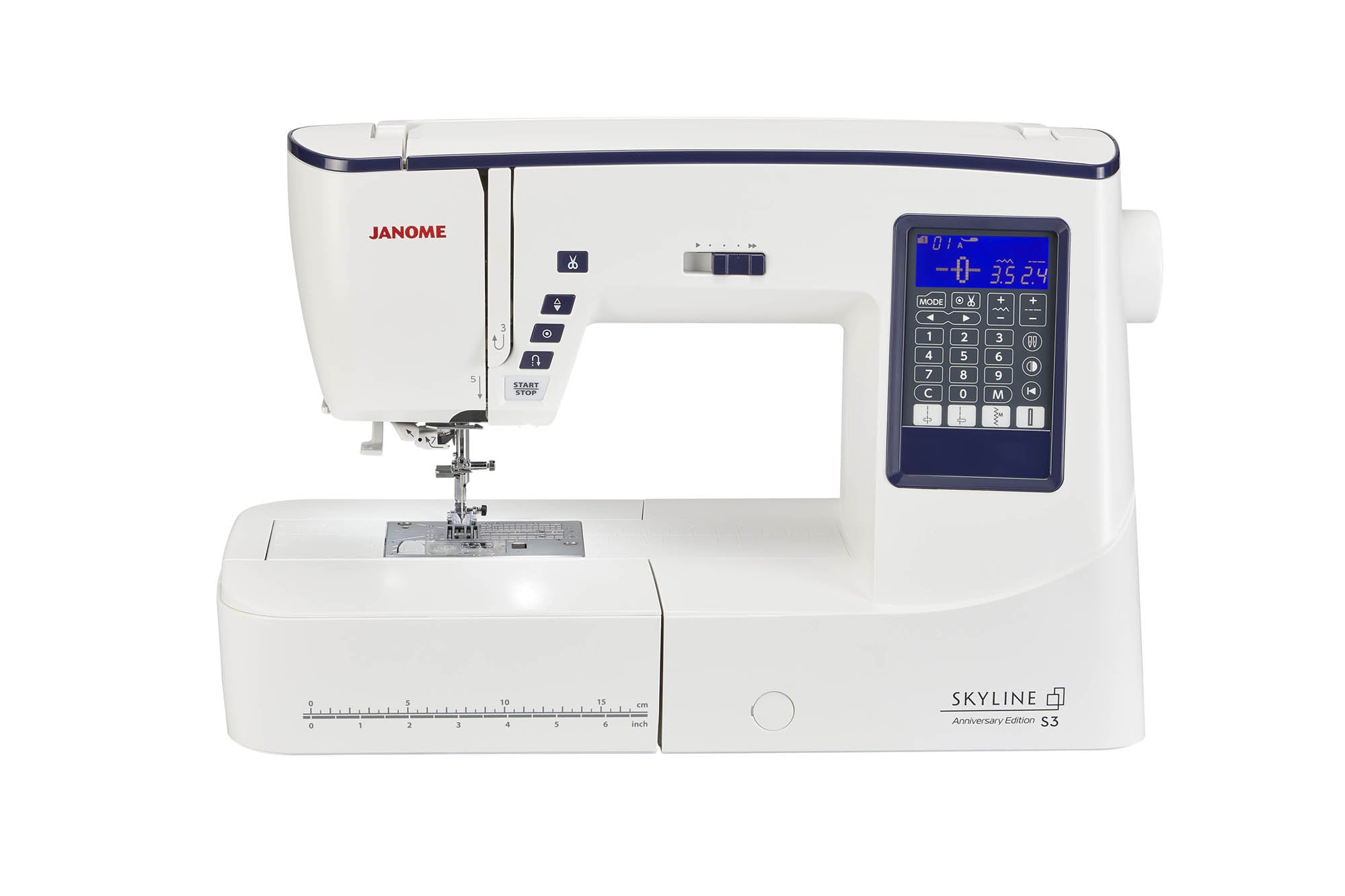 Janome Skyline S3 10th Anniversary Edition Sewing Machine