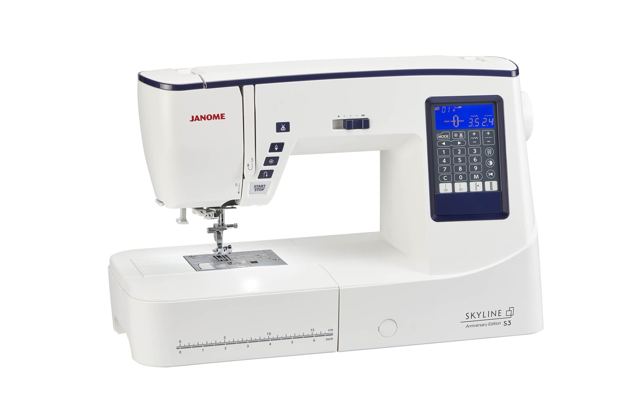 Janome Skyline S3 10th Anniversary Edition Sewing Machine