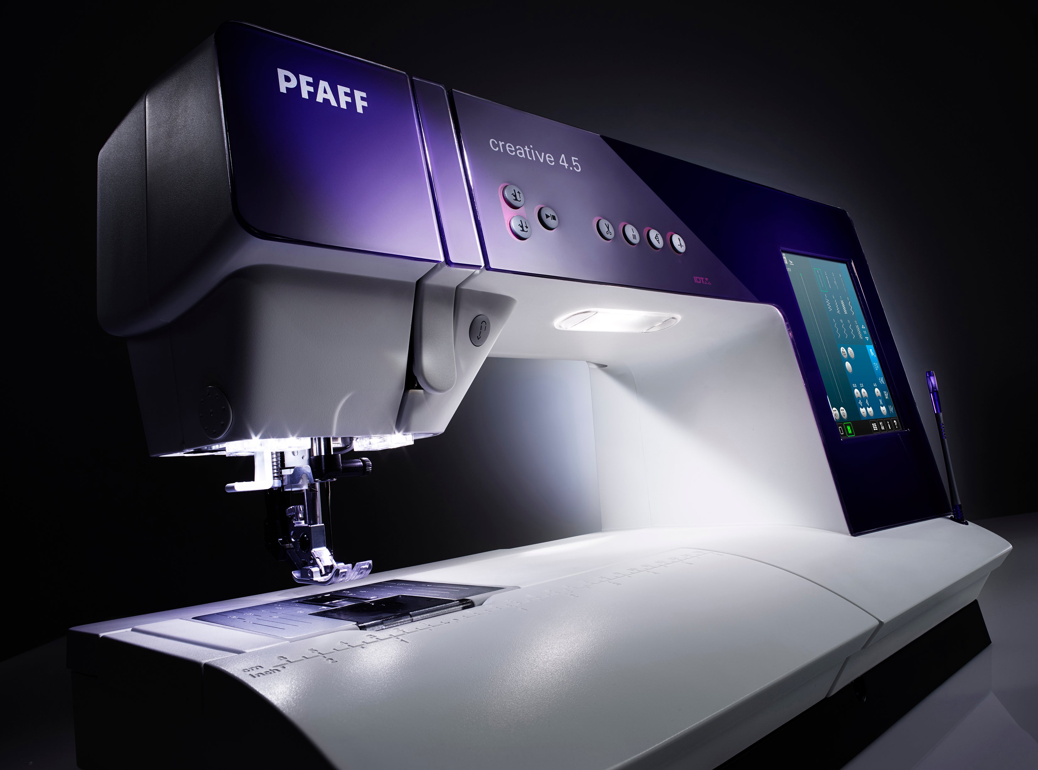 PFAFF creative 4.5 Sewing and Embroidery Machine