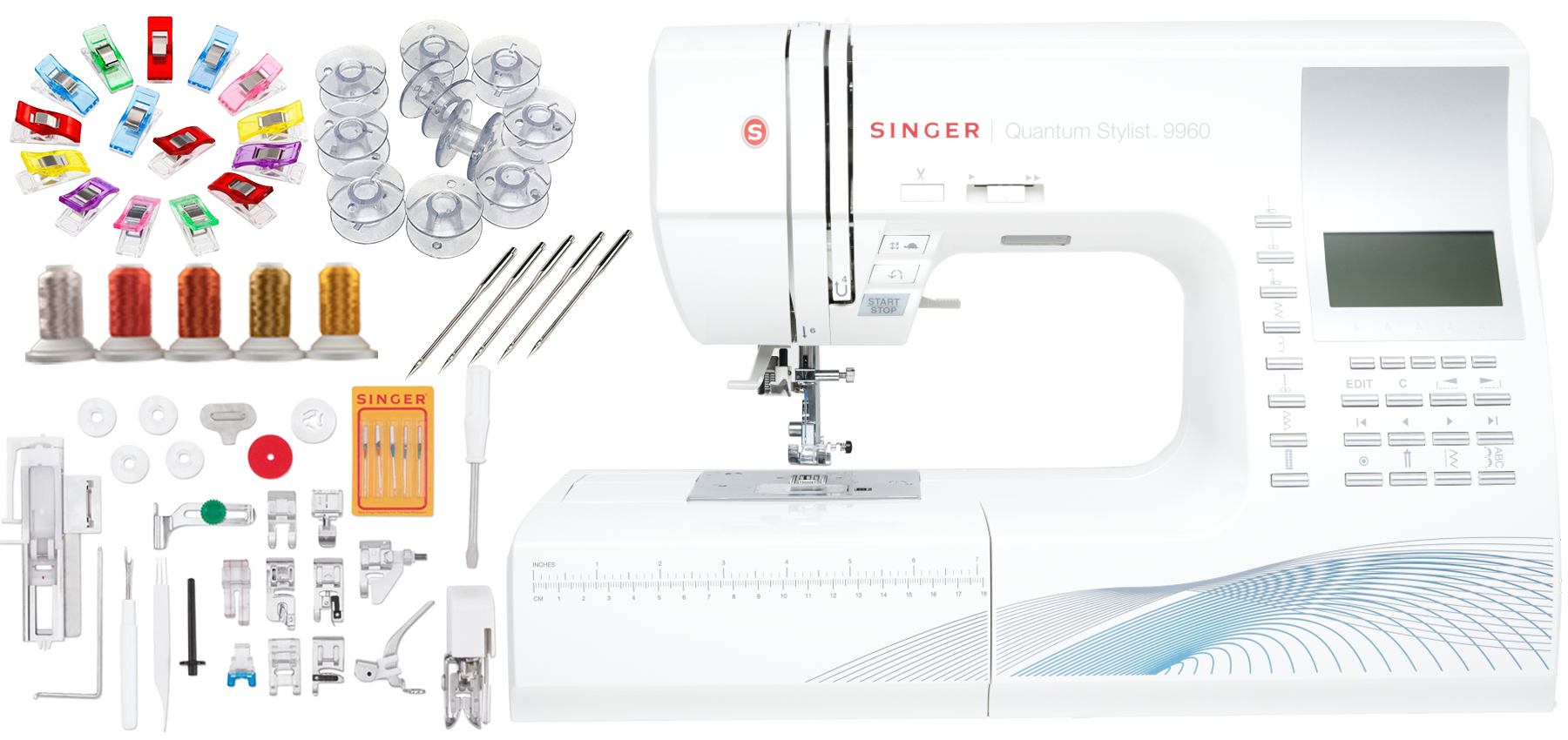 Singer Quantum Stylist™ 9960 Sewing Machine