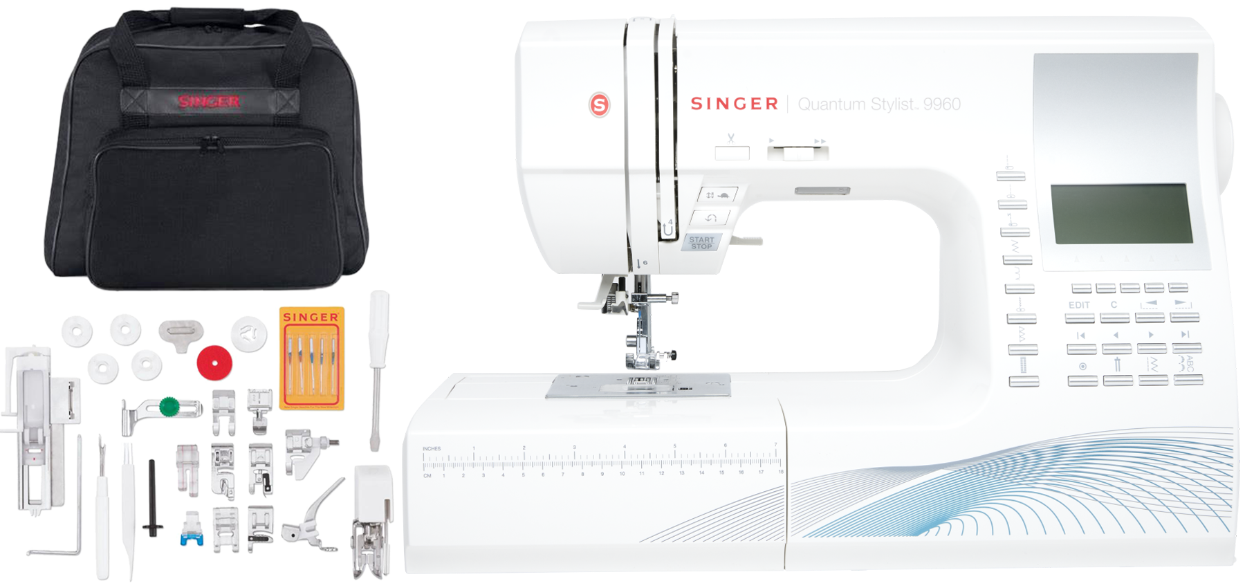 Singer Quantum Stylist™ 9960 Sewing Machine