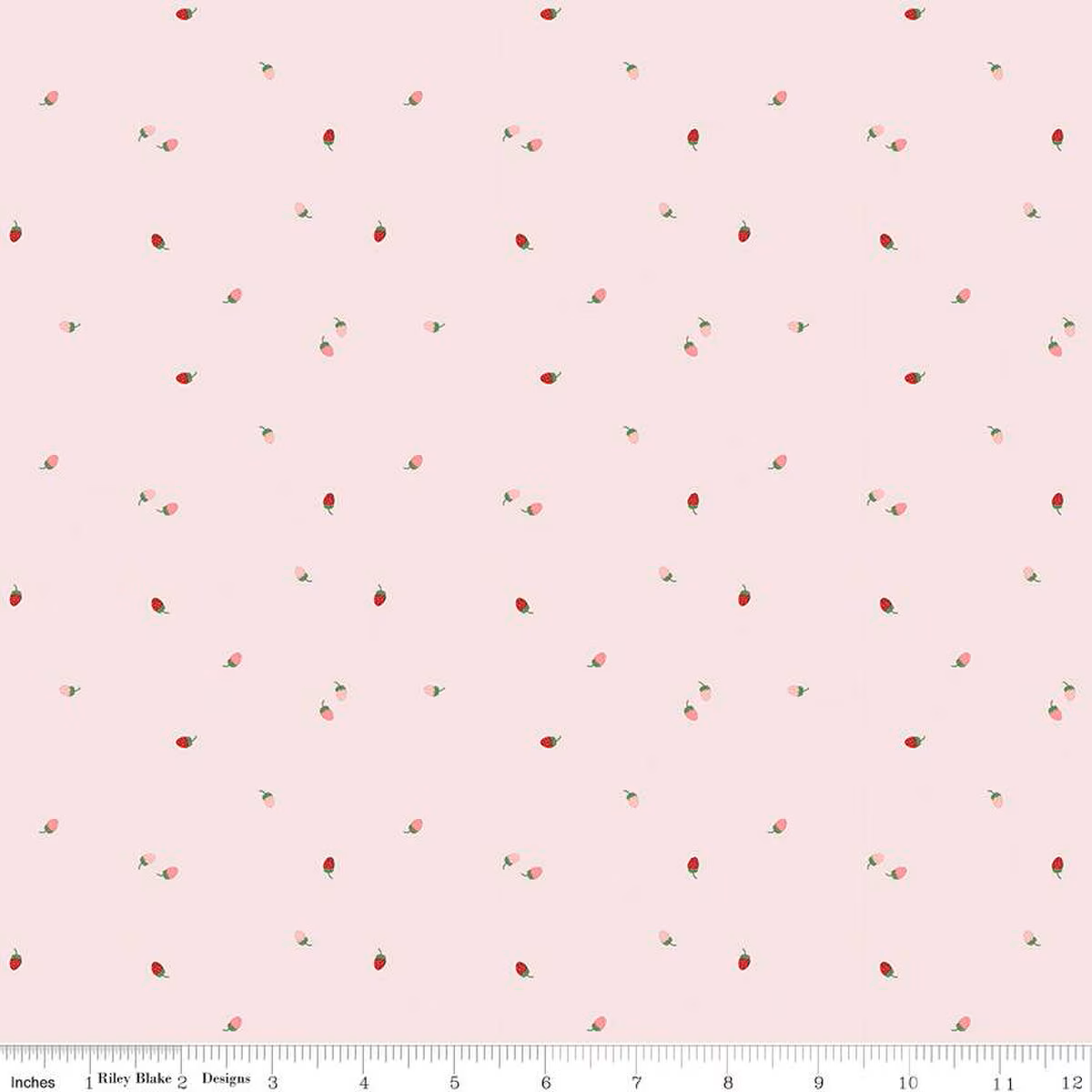 Riley Blake To Grandmother's House Bit of Berries Pink by the Half Yard C14377-PINK