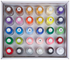 DIME Exquisite 30 Spool Assorted Embroidery Thread Kit