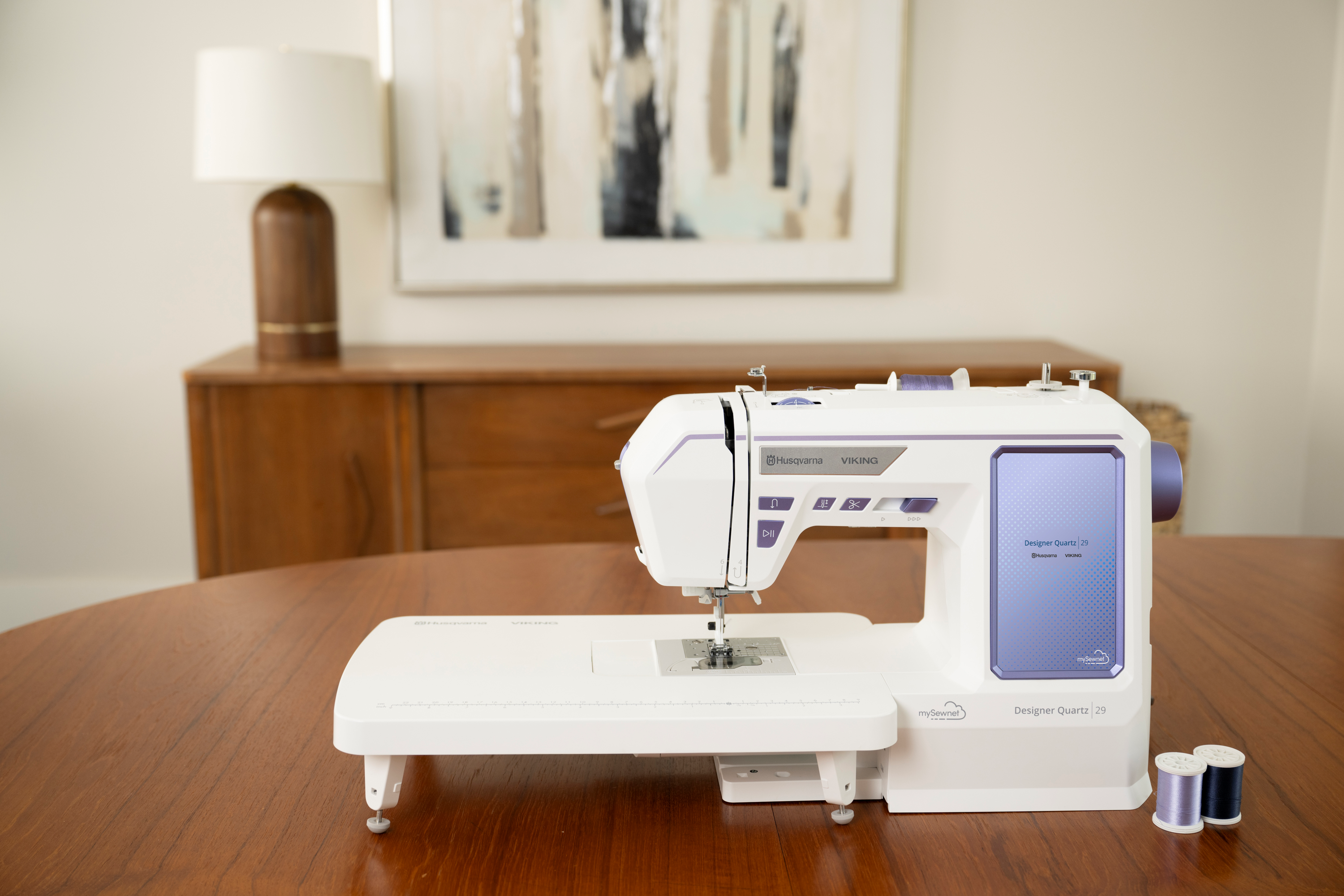 Husqvarna Viking Designer Quartz 29 Sewing and Embroidery Machine 6.7x3.9