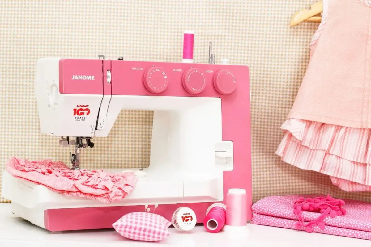 Janome 1522PG 100th Anniversary Edition Sewing Machine