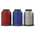 DIME Kingstar Patriotic 3pk Metallic Thread Kit 1000m Spools PP001