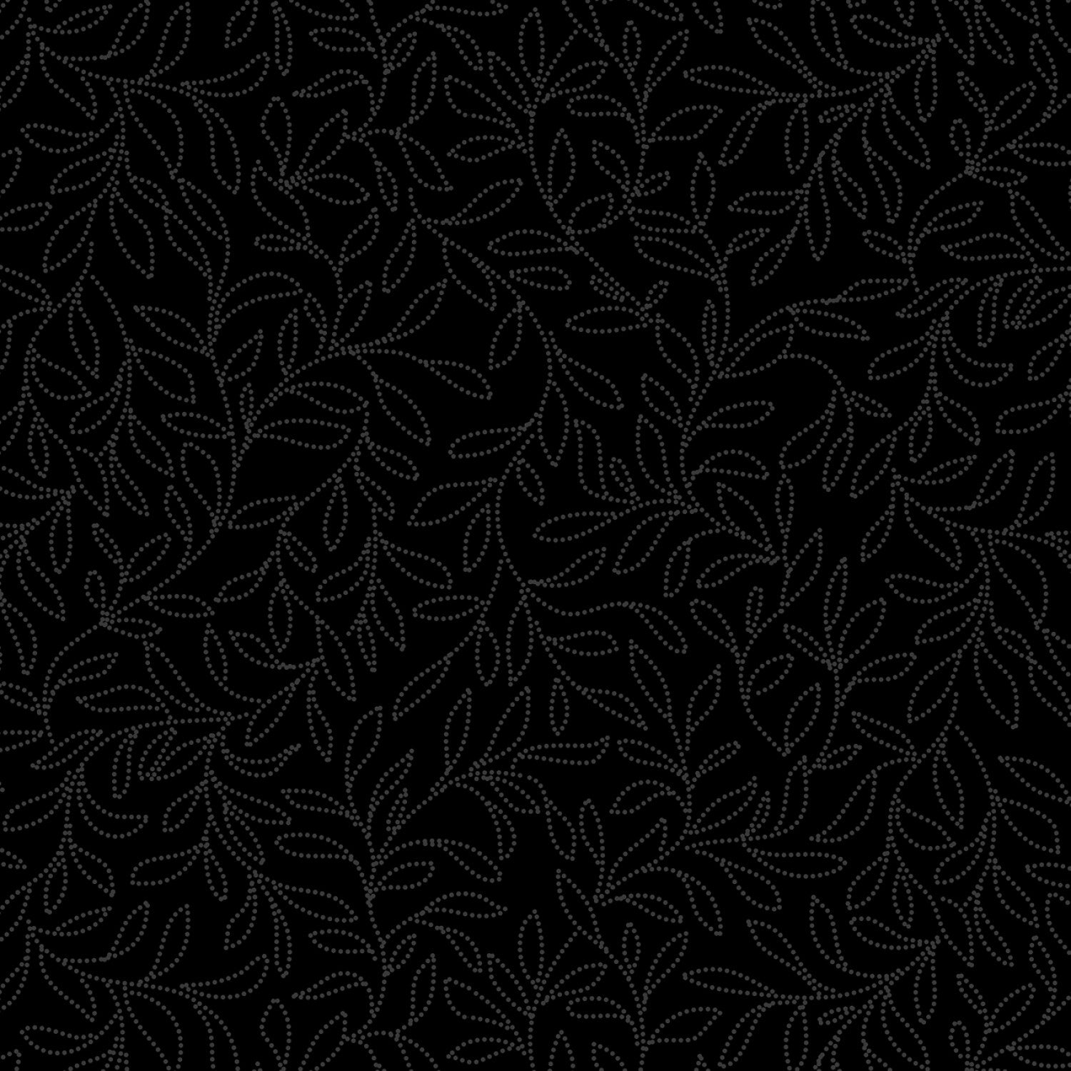 P & B Textiles Onyx 2 Dotted Foliage by the Half Yard ONY205526-K