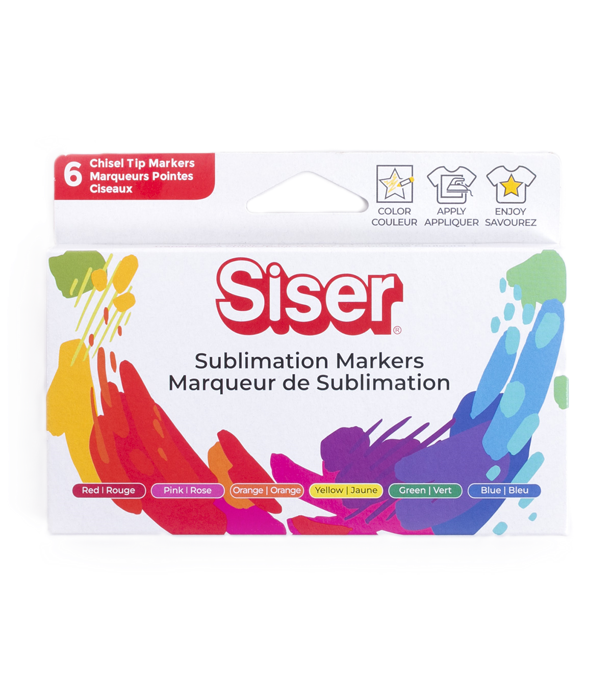 Siser 6pk Sublimation Markers