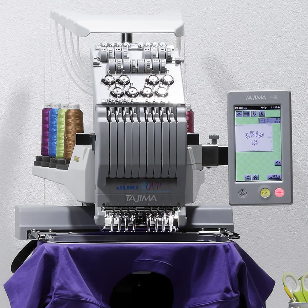 JUKI Tajima SAI 8 Needle Embroidery Machine