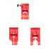 SewFine 3pc Ultra T High Performance Presser Foot Set for Brother / BabyLock and Janome 9mm Machines