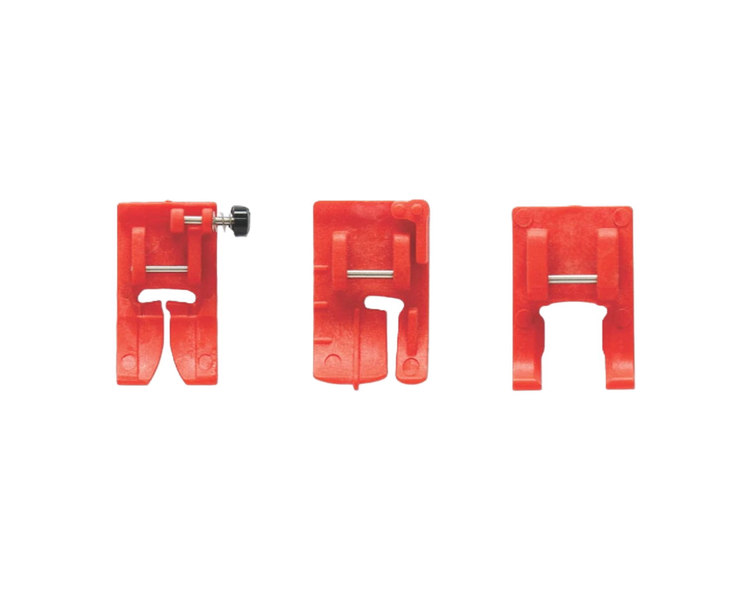 SewFine 3pc Ultra T High Performance Presser Foot Set for Brother / BabyLock and Janome 9mm Machines