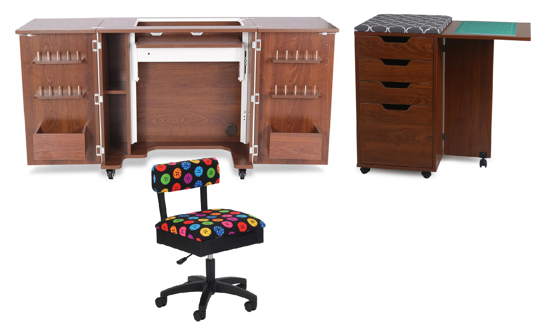 Arrow Sewing Bandicoot + Kiwi Sewing Cabinet Furniture Bundle
