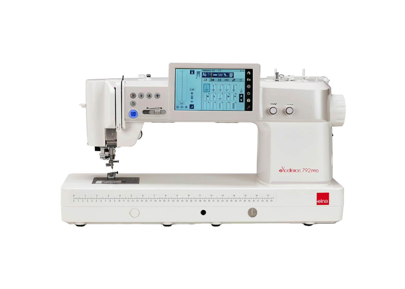 elna eXcellence 792 PRO Sewing and Quilting Machine with Accurate Stitch Regulator Equivalent to Janome Continental M8