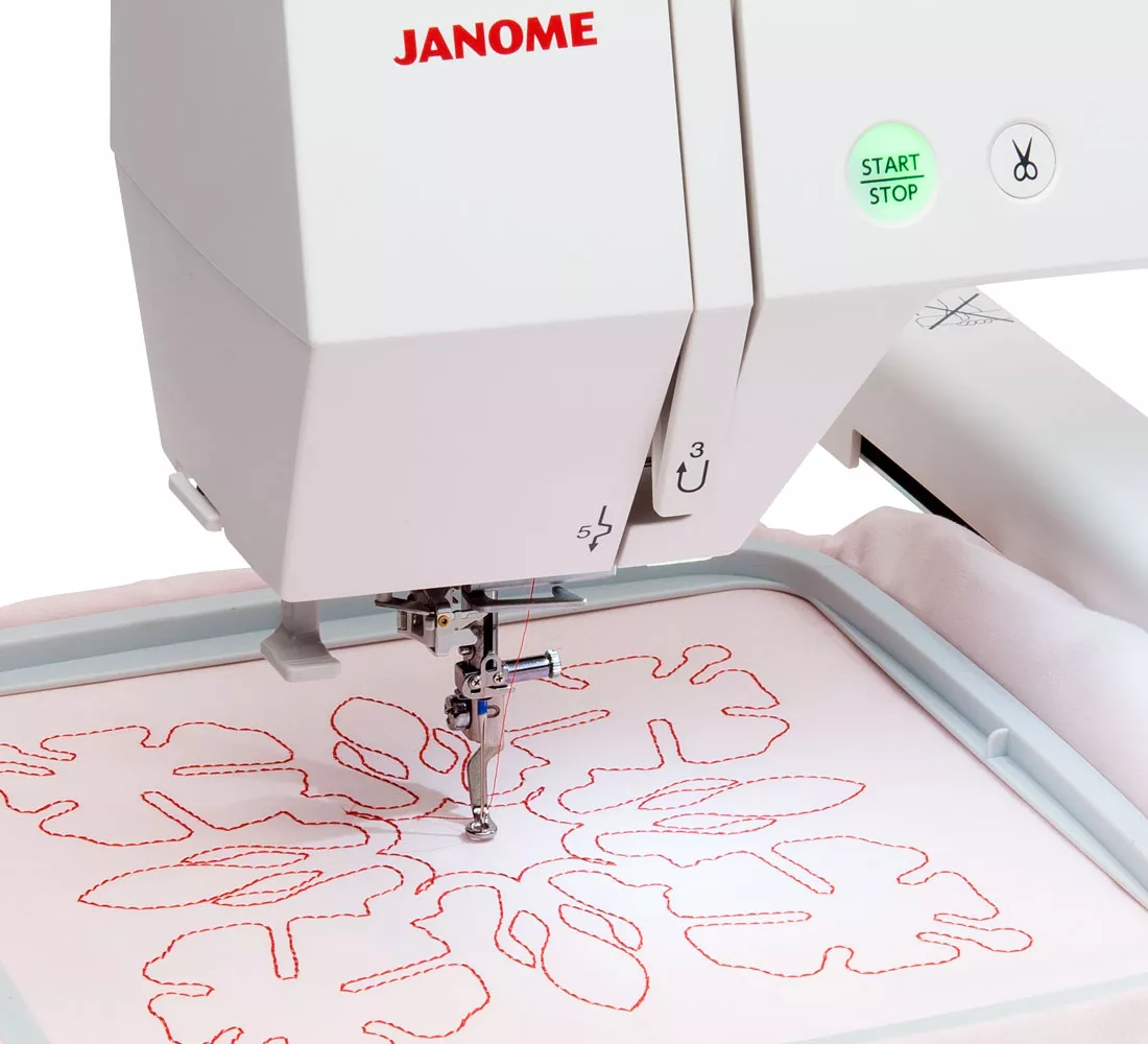 Janome Memory Craft 400E Embroidery Machine 7.9x7.9