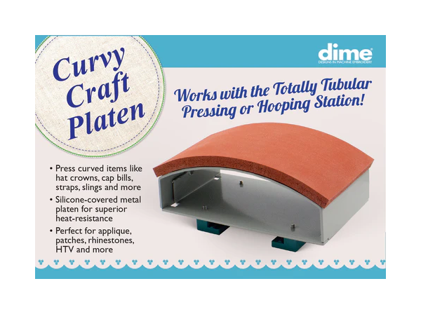 DIME Curvy Craft Curved Metal Platen