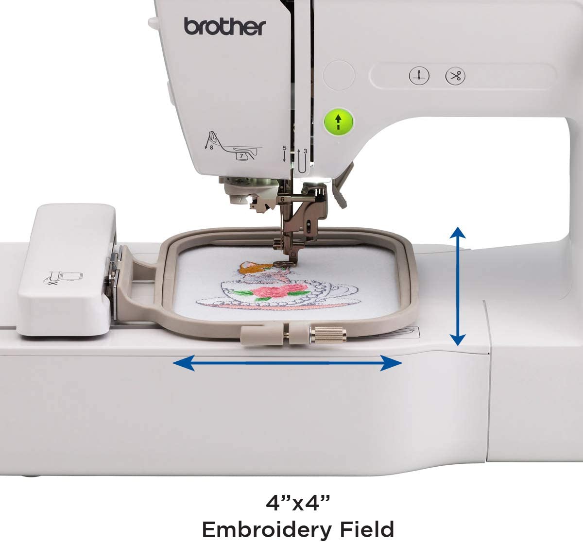 Brother Refurbished PE535 Embroidery Machine 4x4 for Sale at World Weidner