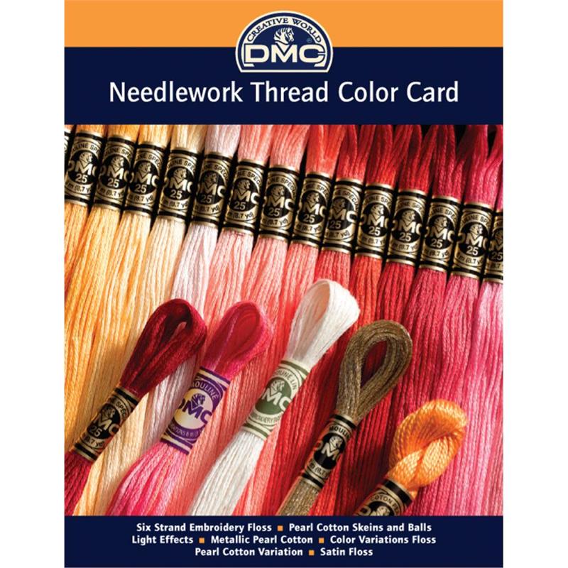 DMC COLORCRD DMC Needlework Threads Printed Color Card